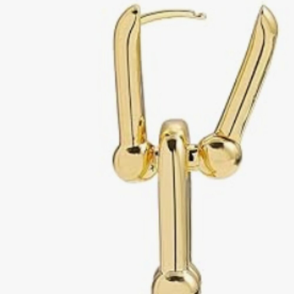 ✨Chain Gold Earrings✨ - Picture 3 of 6